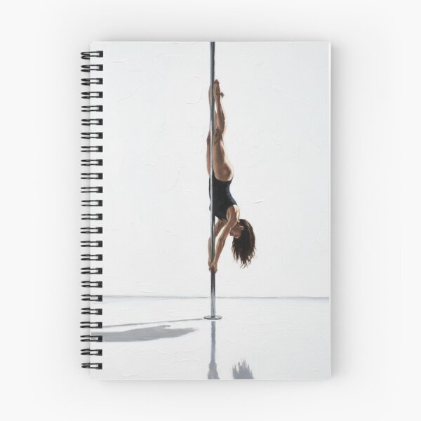 Item preview, Black & White Inverted Pole Dance Art designed and sold by Shine&Spin.