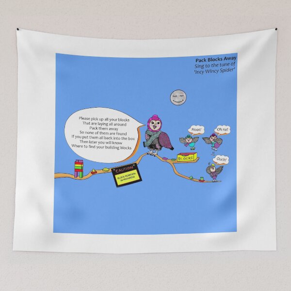 Item preview, Pack Blocks Away - Incy Wincy Spider designed and sold by tuneinwithamy.