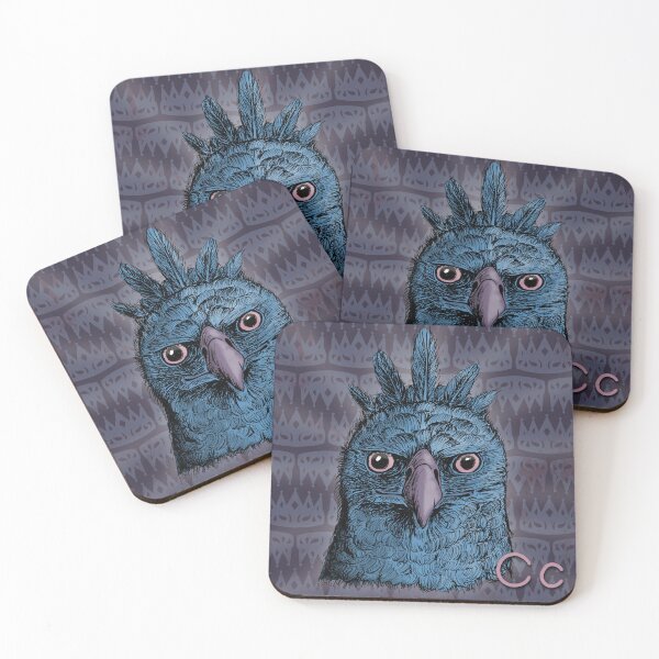 Item preview, C is for Crowned Eagle - Uncommon Animals of the Alphabet  designed and sold by Andy Marshall.