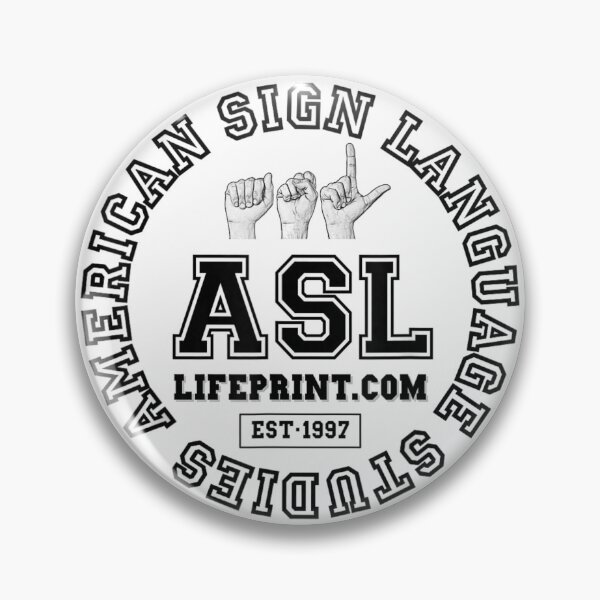 Item preview, American Sign Language Studies Lifeprint ASL Interpreter Deaf Culture Education Art designed and sold by SaboCollita.