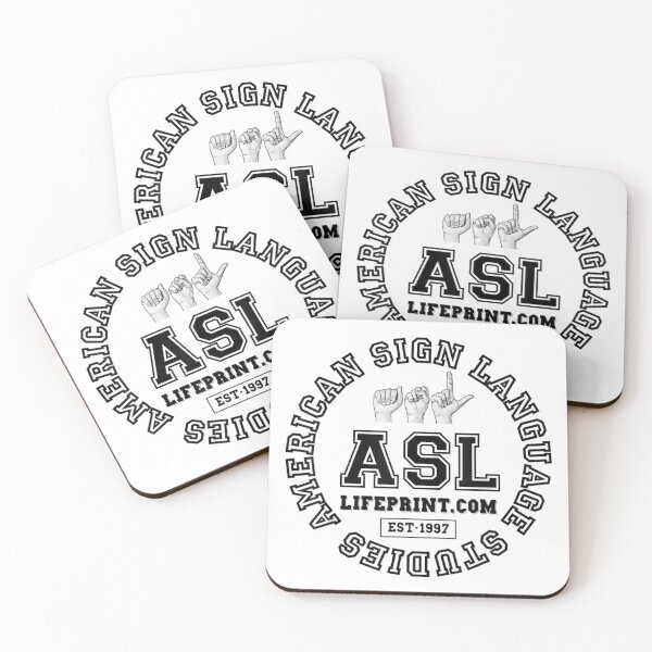 Item preview, American Sign Language Studies Lifeprint ASL Interpreter Deaf Culture Education Art designed and sold by SaboCollita.