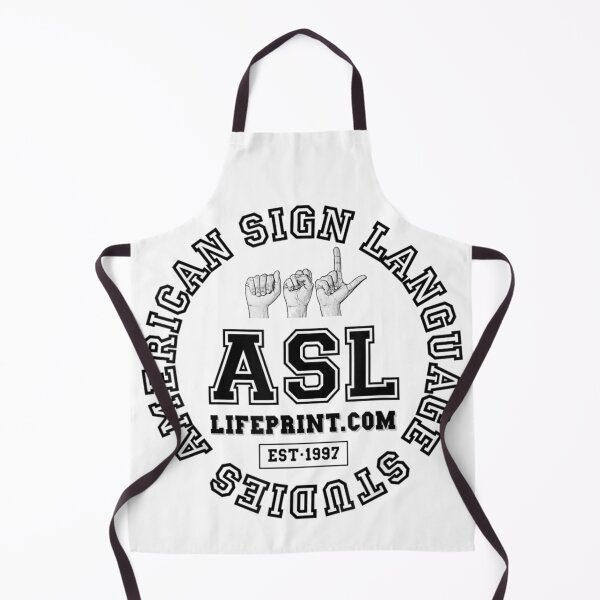 Item preview, American Sign Language Studies Lifeprint ASL Interpreter Deaf Culture Education Art designed and sold by SaboCollita.