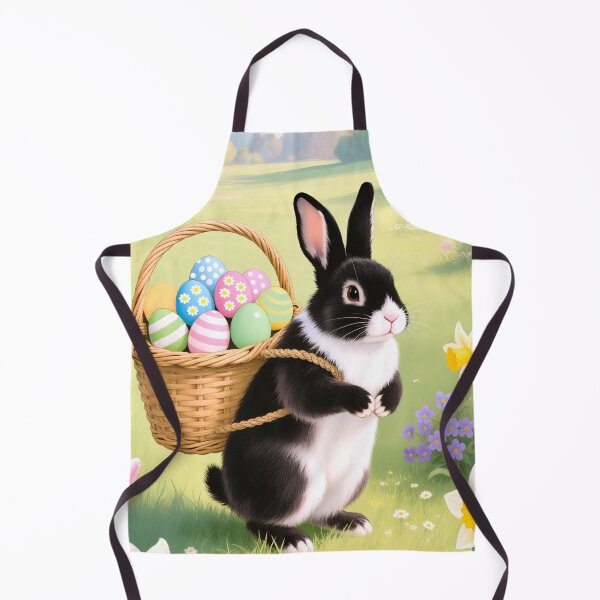 Item preview, Easter bunny black and white designed and sold by Kamoufleur.