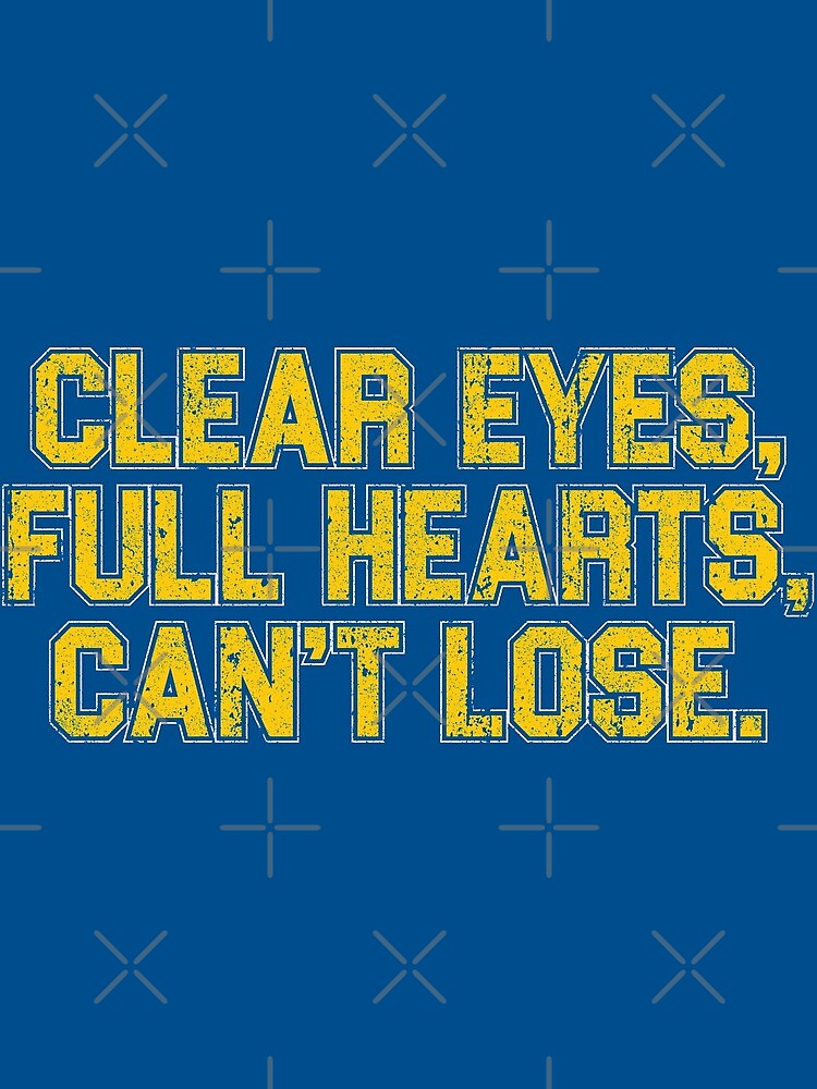 Disover Clear Eyes, Full Hearts, Can't Lose. Drawstring Bag