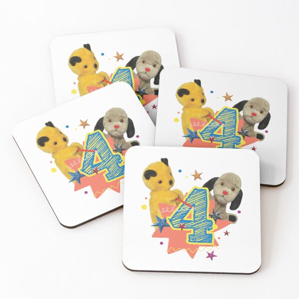 Item preview, Sooty & Sweep 4th Birthday Four Years Old Kids designed and sold by All-And-Every.