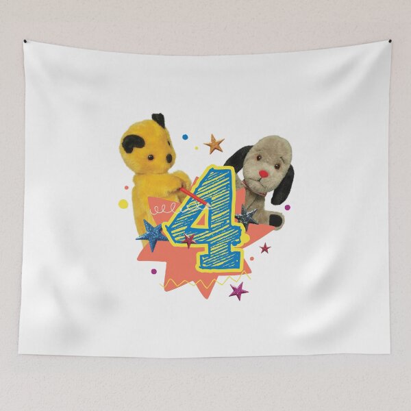 Item preview, Sooty & Sweep 4th Birthday Four Years Old Kids designed and sold by All-And-Every.