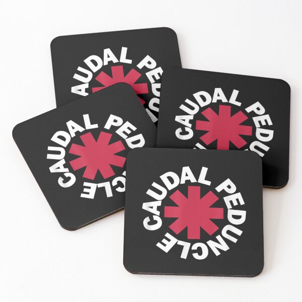 Item preview, Caudal Peduncle Red Hot Chili Peppers Style Parody Marine Biology Humor designed and sold by SaboCollita.