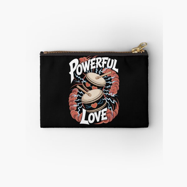 Item preview, Powerful Love - Japanese Taiko Drums Valentine Heartbeat Energy designed and sold by DarylWelsh2024.