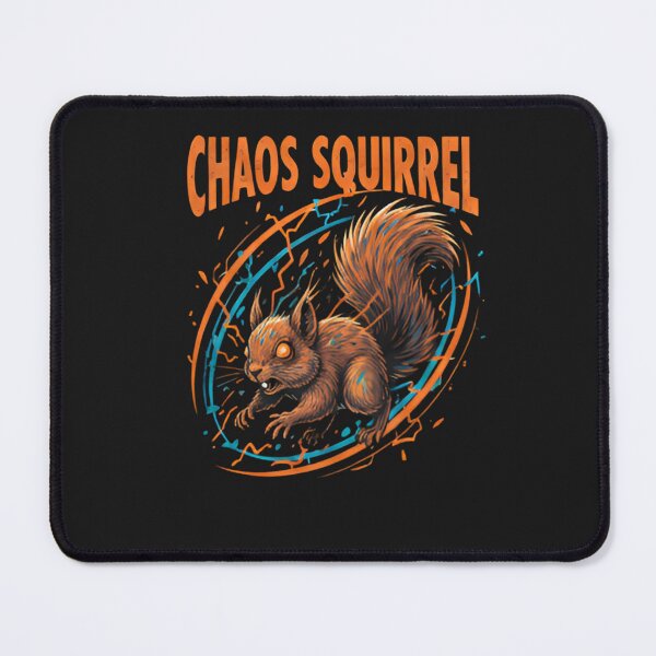 Item preview, Chaos Squirrel Sticker -  Chaos Funny Animal Shirt designed and sold by ZyxDes.