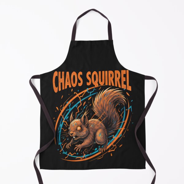 Item preview, Chaos Squirrel Sticker - Chaos Funny Animal Shirt designed and sold by ZyxDes.