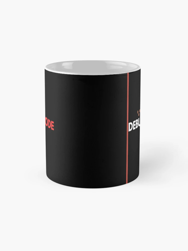 Thumbnail 4 of 6, Coffee Mug, Debug Mode – Compiling.. – Programmer Humor Design designed and sold by AltMain.