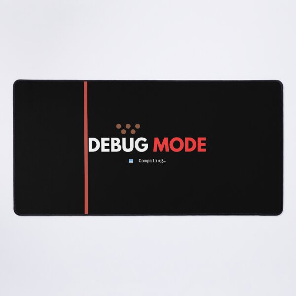 Item preview, Debug Mode – Compiling.. – Programmer Humor Design designed and sold by AltMain.