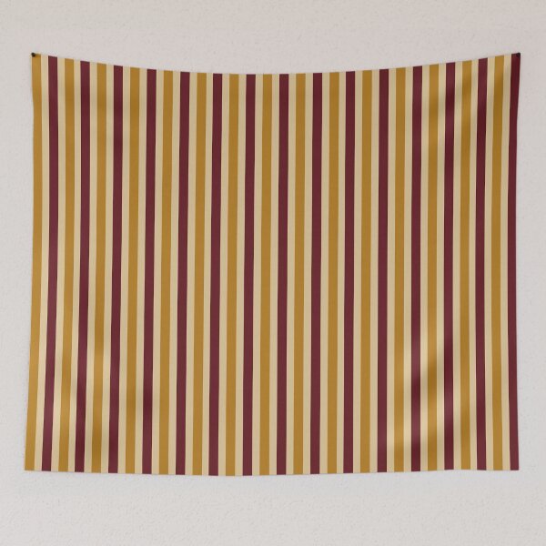 Item preview, Maroon and Mustard Stripes designed and sold by The Innocent Ghost Project.