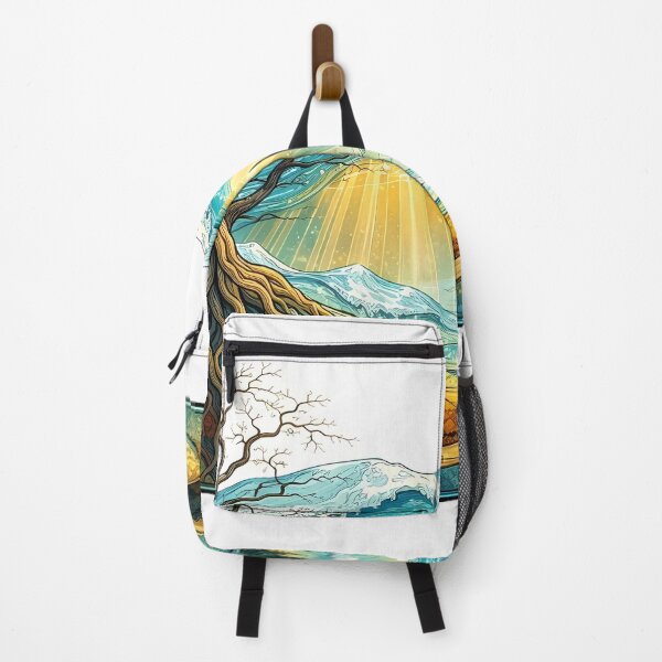 Item preview, Landscape with Radiant Sunrays designed and sold by cuprum.