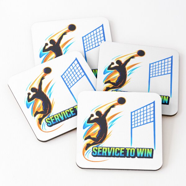 Item preview, Service To Win Volleyball T-Shirt designed and sold by RMTrendy.