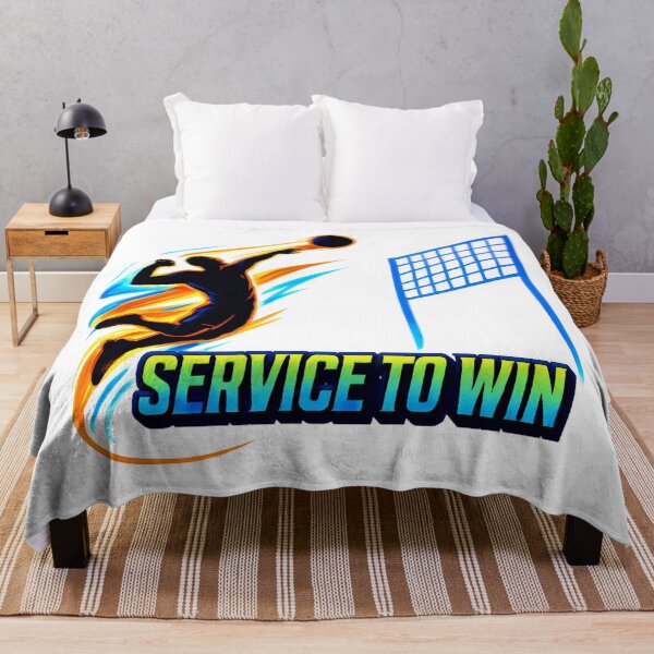 Item preview, Service To Win Volleyball T-Shirt designed and sold by RMTrendy.