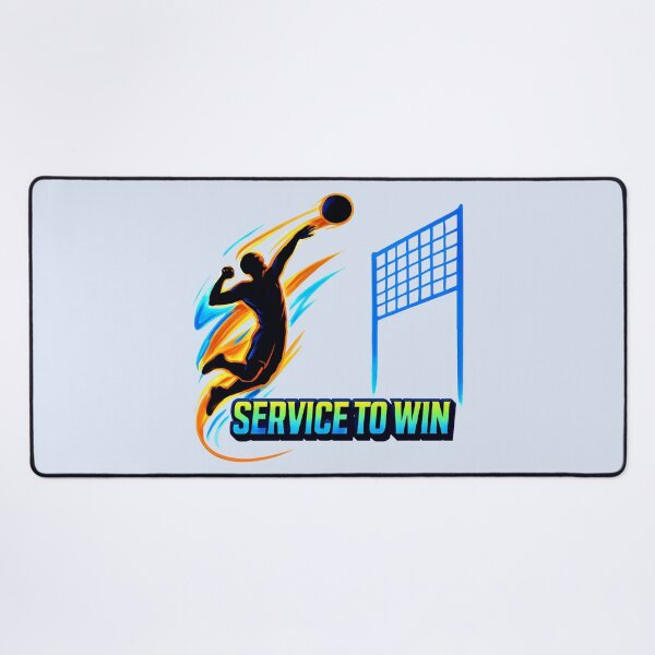 Item preview, Service To Win Volleyball T-Shirt designed and sold by RMTrendy.
