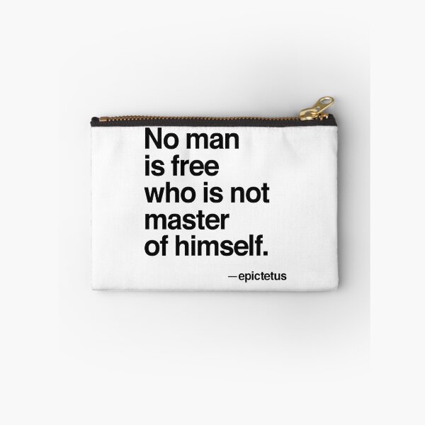 Item preview, Master of Yourself – Epictetus Stoic (Black Font) designed and sold by TshirtsLabs.