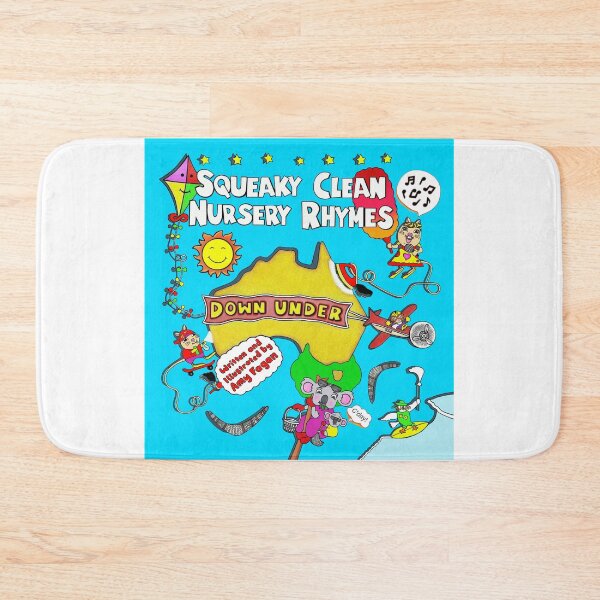 Item preview, Squeaky Clean Nursery Rhymes Down Under designed and sold by tuneinwithamy.
