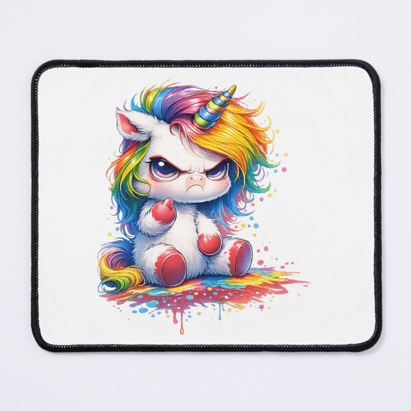 Item preview, Grumpy Unicorn – Cute but Moody | Funny Unicorn Design designed and sold by Tinosshop.