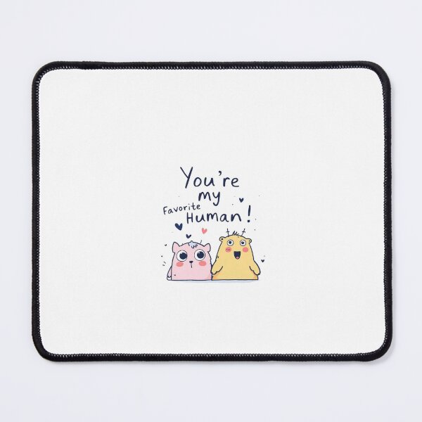 Item preview, You’re My Favorite Human Valentine Card | Cute Funny Love Card designed and sold by AlluringCreativa.