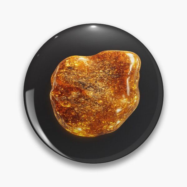 Item preview, Luminous Golden Amber Stone – Natural Resin Glow Design designed and sold by QYNOX.
