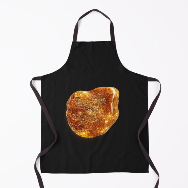 Item preview, Luminous Golden Amber Stone – Natural Resin Glow Design designed and sold by QYNOX.