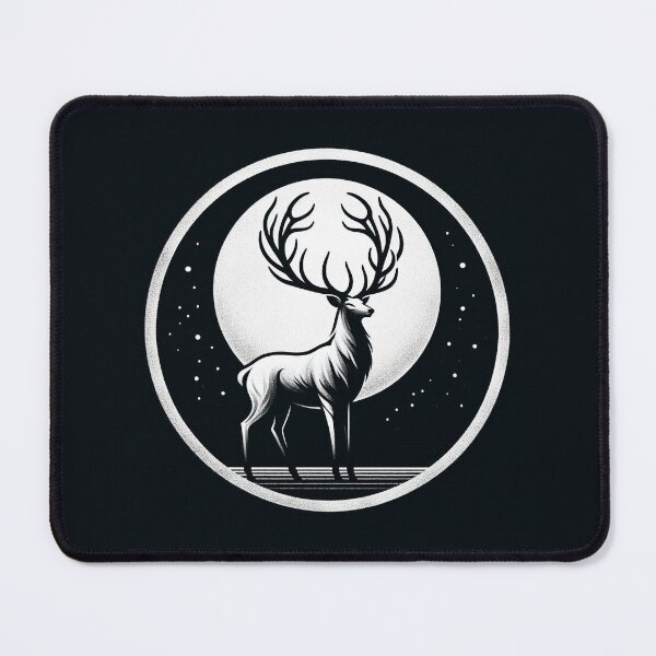 Item preview, Sacred White Stag Spirit designed and sold by Roberta Calabrese.