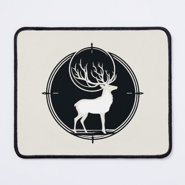 Item preview, Sacred White Stag Spirit designed and sold by Roberta Calabrese.