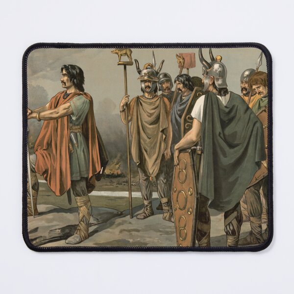 Item preview, Vercingetorix with some distinguished Gauls (1906) - Louis Gurlitt designed and sold by Candie-Shop.