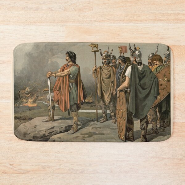 Item preview, Vercingetorix with some distinguished Gauls (1906) - Louis Gurlitt designed and sold by Candie-Shop.