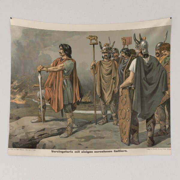 Item preview, Vercingetorix with some distinguished Gauls (1906) - Louis Gurlitt designed and sold by Candie-Shop.