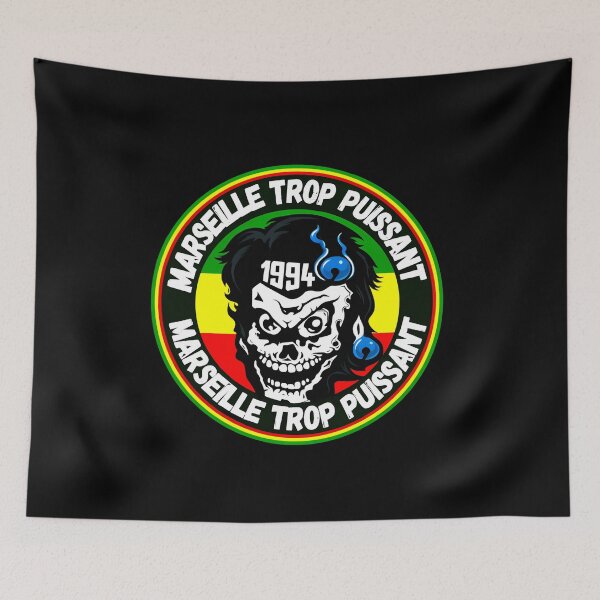 Item preview, Jah Bless Marseille Rage Olympienne  designed and sold by canvasriddle.