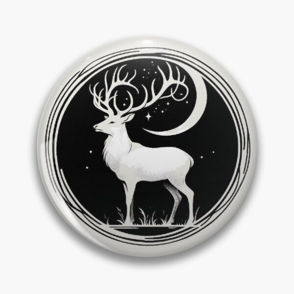 Item preview, Sacred White Stag Spirit designed and sold by Roberta Calabrese.