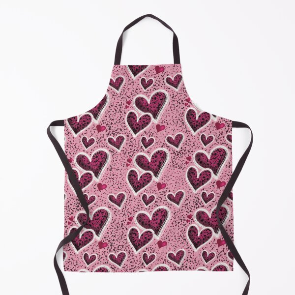 Item preview, Pink Valentine Hearts Pattern - Stippling Art Design designed and sold by Jeanna’s Designs.