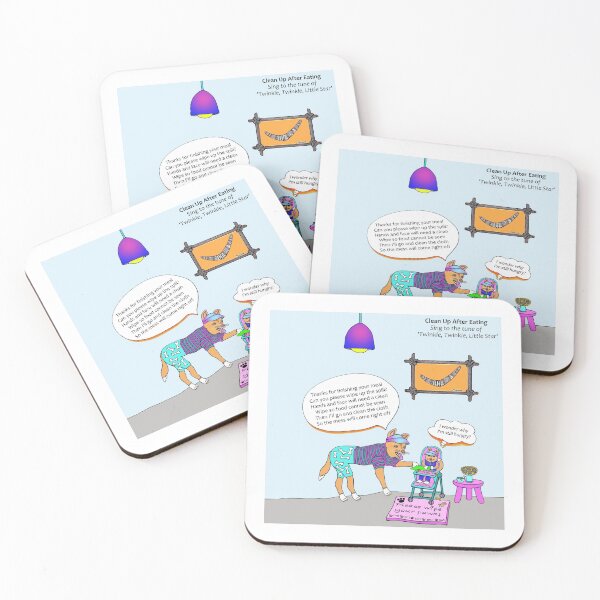 Item preview, Clean Up After Eating - Twinkle, Twinkle, Little Star designed and sold by tuneinwithamy.
