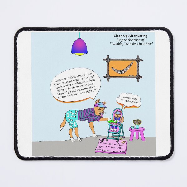 Item preview, Clean Up After Eating - Twinkle, Twinkle, Little Star designed and sold by tuneinwithamy.