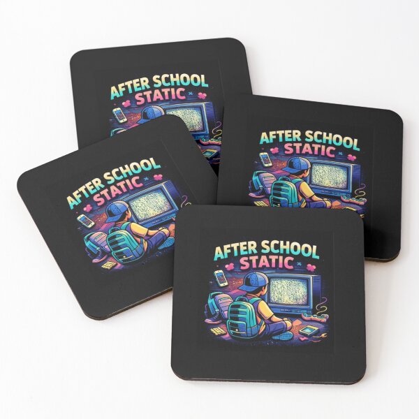 Item preview, After School Static – 90s Childhood Retro Nostalgia Art designed and sold by Mosogoloso.