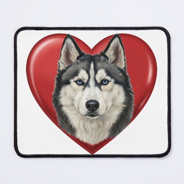 Item preview, Valentines Pets in Hearts Husky designed and sold by KC's.
