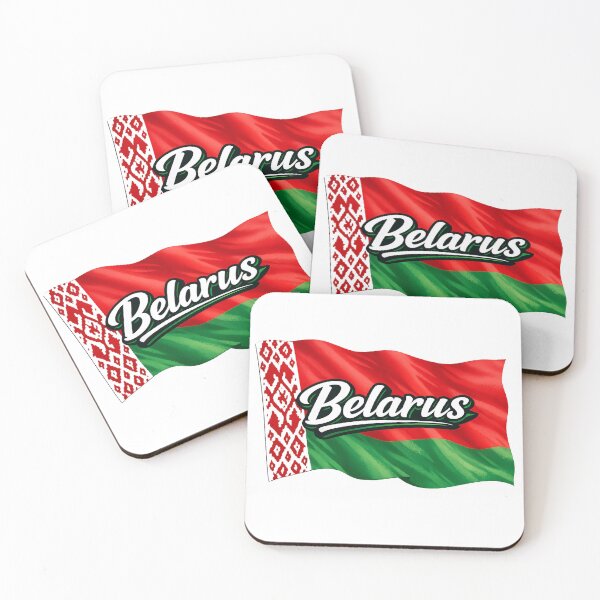 Item preview, Belarus Waving Flag Typography – Belarus National Pride Patriotic Country Flag Design designed and sold by GarnerSupplyCo.