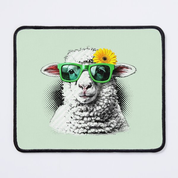 Item preview, Sheep Pop Art Street Style Raster Illustration designed and sold by CreareAT.