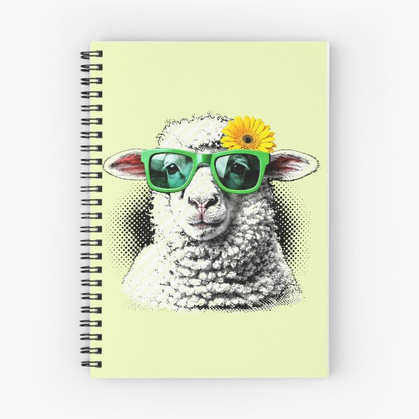 Item preview, Sheep Pop Art Street Style Raster Illustration designed and sold by CreareAT.