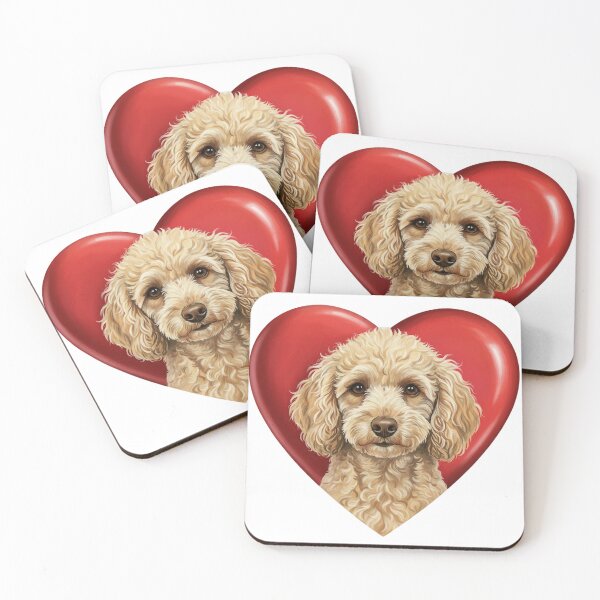 Item preview, Valentines Pets in Hearts Poodle designed and sold by KC's.