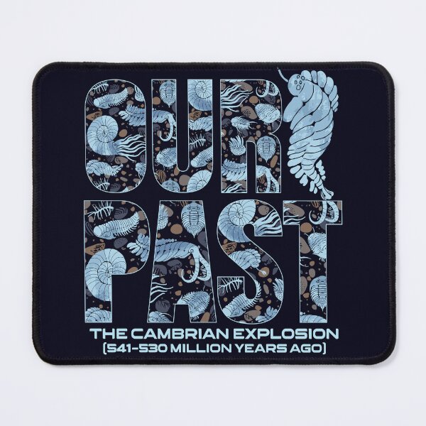 Item preview, Our Past - The Cambrian explosion designed and sold by SciArtPrintShop.