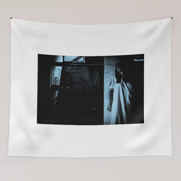 Item preview, Scary Woman Poster – Haunting Artwork designed and sold by grande76.
