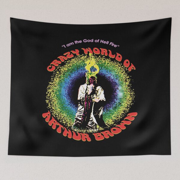 Item preview, I Am The God Of Hell Fire Crazy Wold Of Arthur Brown God Of Hell Fire designed and sold by aesthetiks4.