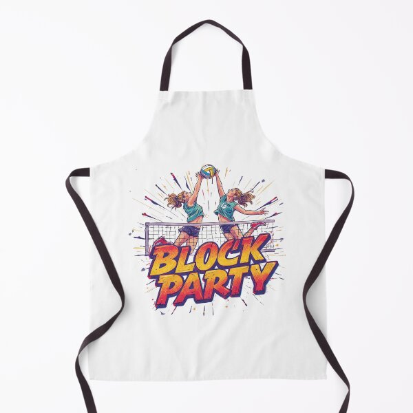 Item preview, Block Party Volleyball T-Shirt designed and sold by RMTrendy.