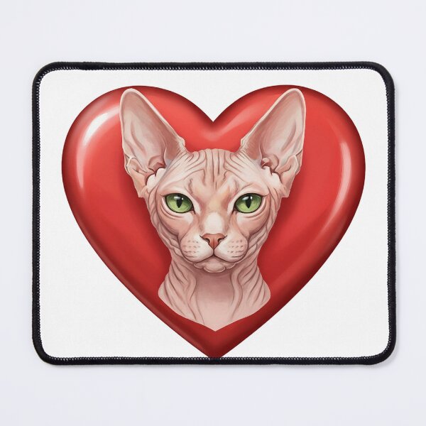 Item preview, Valentines Pets in Hearts Sphynx designed and sold by KC's.