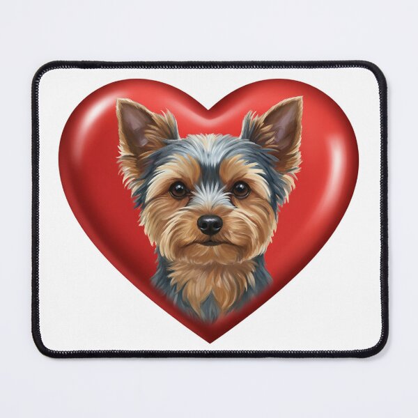 Item preview, Valentines Pets in Hearts Yorkie designed and sold by KC's.