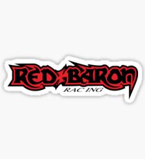 Red Baron Racing Sticker